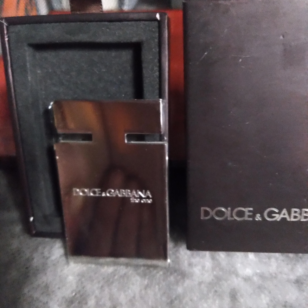 NWT Dolce & Gabbana The One Stainless Steel Designer Men’s Money Clip with Box - Picture 4 of 9